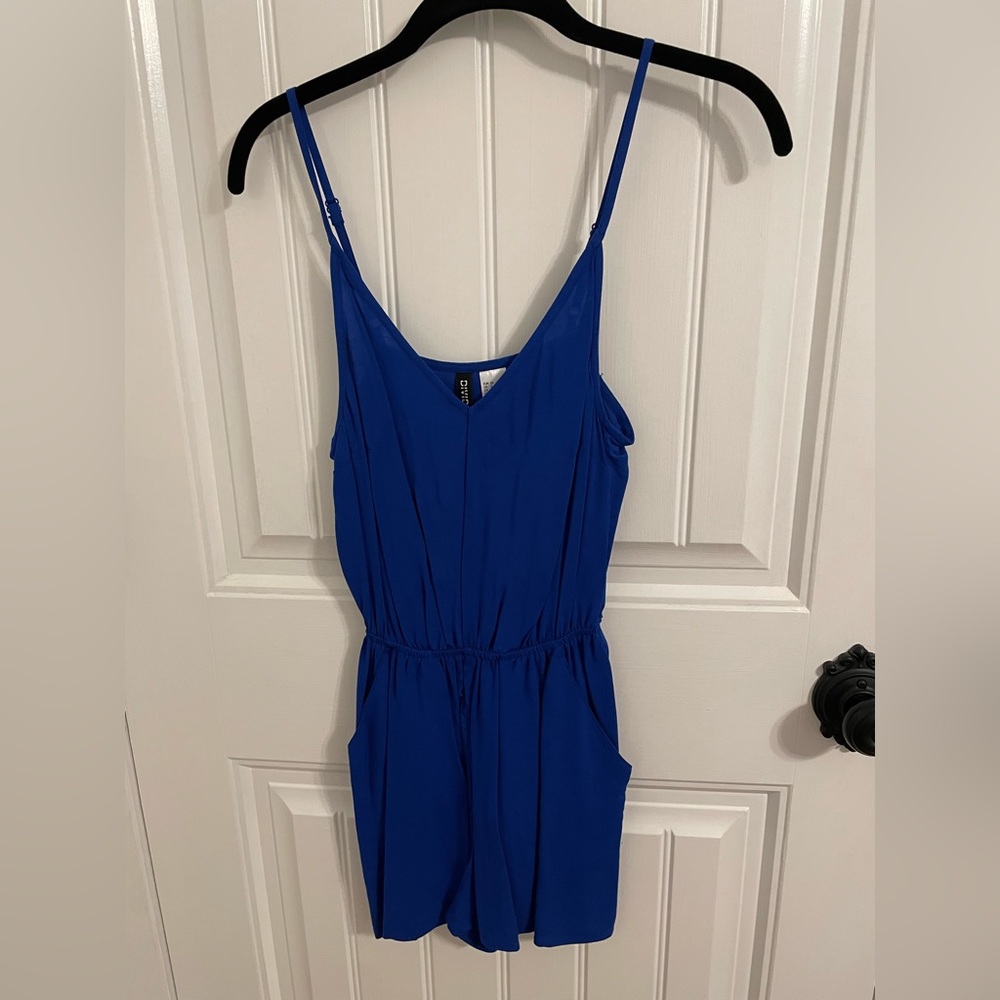 H&M Divided Blue Romper Size 2